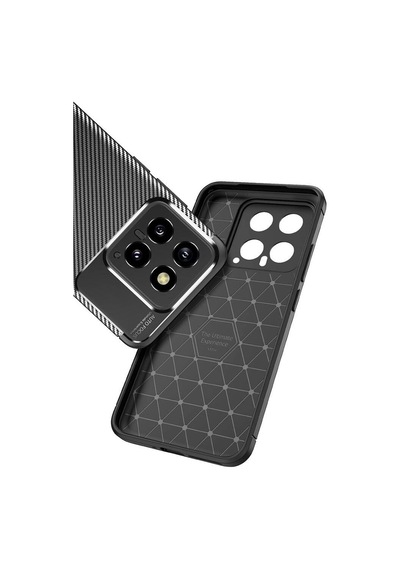 Ardemix Mi 14 Kılıf Negro Silikon Kapak - Siyah Siyah