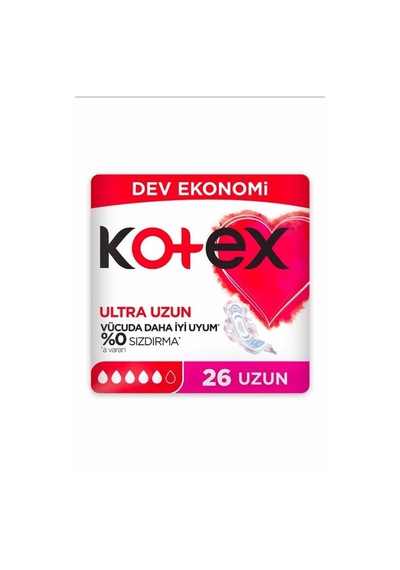 Kotex Ultra Hijyenik Ped Ultra Uzun 26'lı