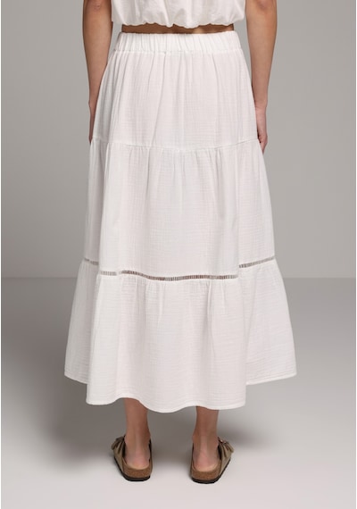 Colin's Colins Maxi Length Düz Kadın Beyaz Etek Cl1080371 Q1.v2 Wht