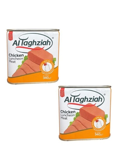 Al Taghzıah Chicken Luncheon Meat Tavuk Salam 340 Gr X2 Adet