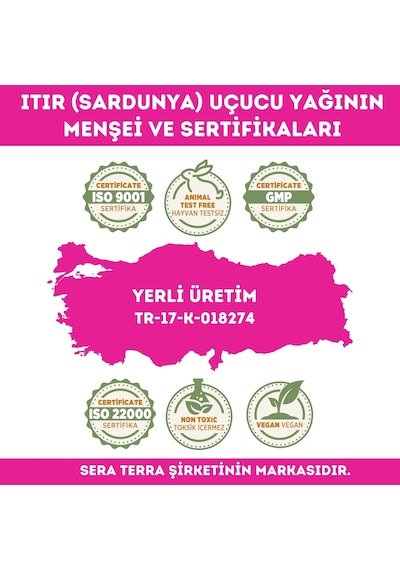 Sera Natura Itır Sardunya Uçucu Yağı 5 ML