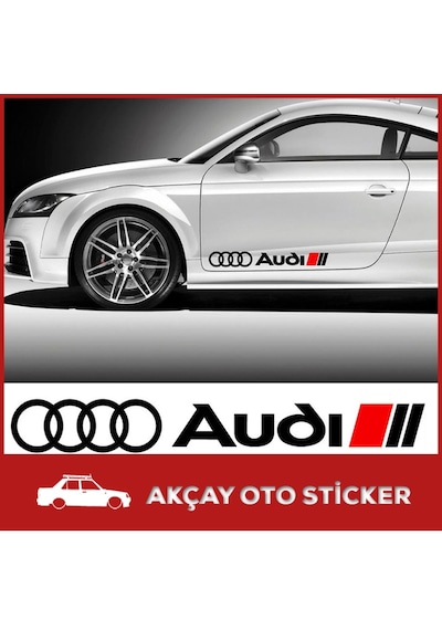 Audi Sticker Audi Oto Sticker Araba Sticker Araç Sticker Arma