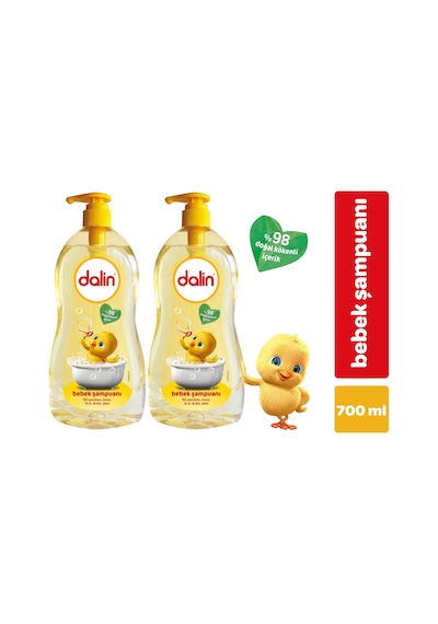 Dalin Bebek Şampuanı Klasik 700ML Pompalı (2 Li Set)