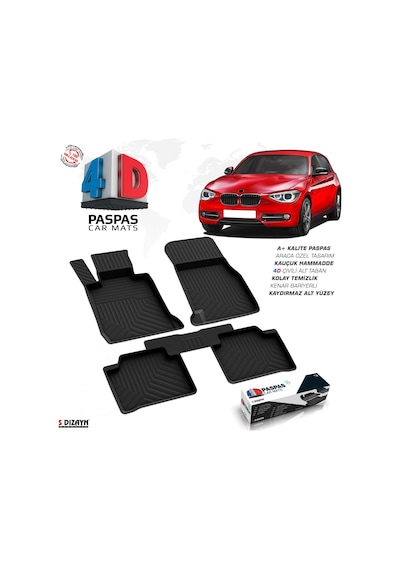 Bmw 1 Serisi F20 4D Havuzlu Paspas 2011-2019 A+