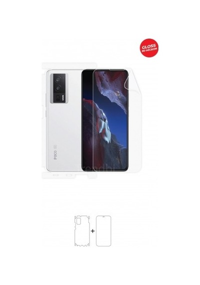 Xiaomi Poco F5 Pro Ön, Arka Ve Yan 360 Derece Tam Kaplama Tpu Film