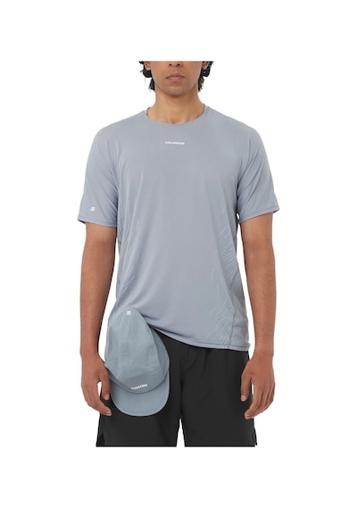 Salomon Sense Aero Ss Tee Gfx M 2068 Mavi