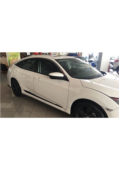 Honda Civic Fc5-Fk7 Kapı Çıtası Parlak Siyah Piano Black