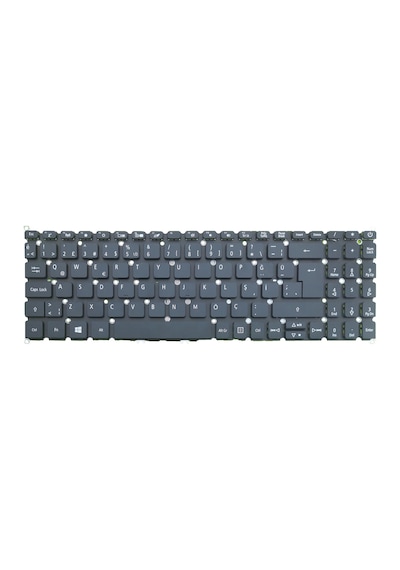 Acer Uyumlu Aspire 3 A315-23-R4KB NX.HVTEY.001 Klavye (Siyah)