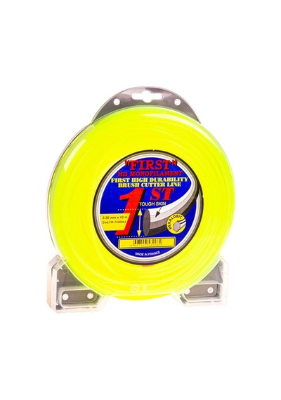 Motorlu Tırpan Misina 3.3Mm 43M Sarı 6 Köşe Fırst