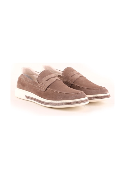 Lbr H1044 Erkek Süet Deri Casual Ayakkabı Vizon Vizon