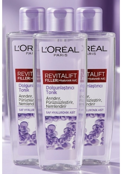 L'oréal Paris Revitalift Filler Dolgunlaştırıcı Tonik - Hyaluronik Asit 3 X 200 Ml