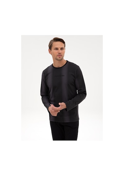 Pierre Cardin Erkek Siyah Pijama Takım 50322637-001 Siyah