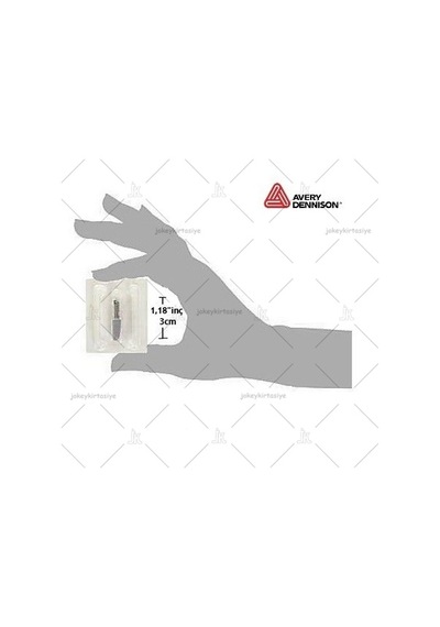 Avery Dennison Microtach-MicroPin-MicroStitch Yedek Mikro iğne (4 Adet) (MADE İN SWİTZERLAND)