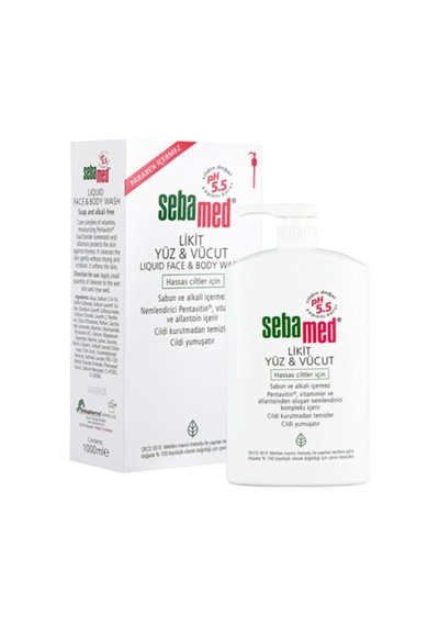 Yüz Ve Vücut Temizleyici Likit 1000ml