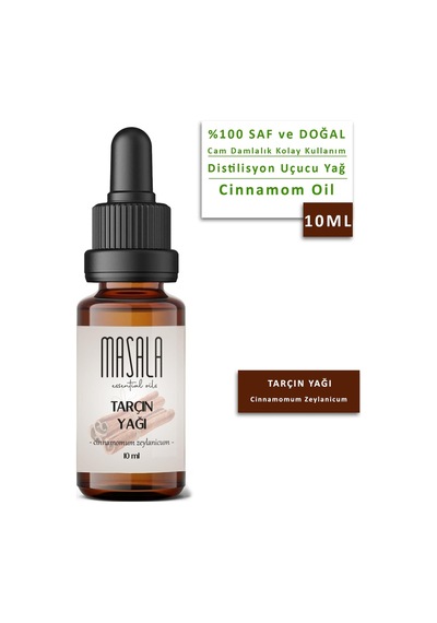 Masala Kabuk  Tarçın Yağı 10 ML (Cinnamon Bark Essential Oil)