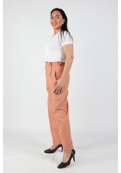 Balins Kadın Poplin Gabardin Pantolon Turuncu Kiremit