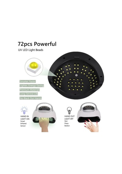 Sun X21 Max Uv Led Kurutucu 320 Watt-72 Led Tırnak Oje Kurutma Cihazı