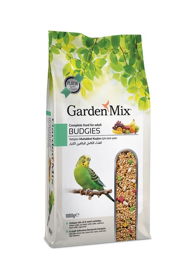 Gardenmix Platin Meyveli Muhabbet Kuş Yemi 1 Kg