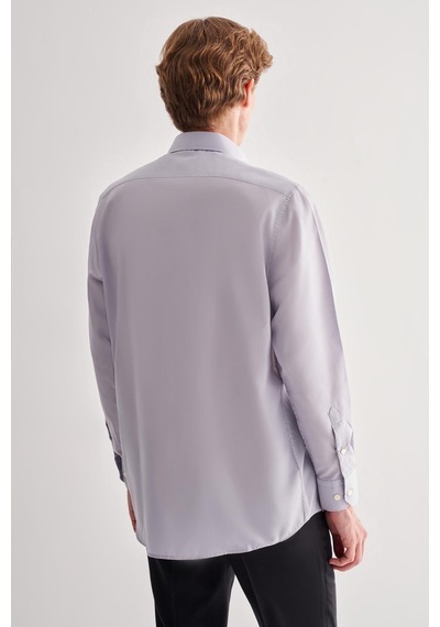 İmza Gri Sert Yaka Uzun Kol Easy To Iron Comfort Fit Pamuklu Gömlek 1004255182 Gri İmza Gri Sert Yaka Uzun Kol Easy To Iron Comfort Fit Pamuklu Gömlek 1004255182 Gri