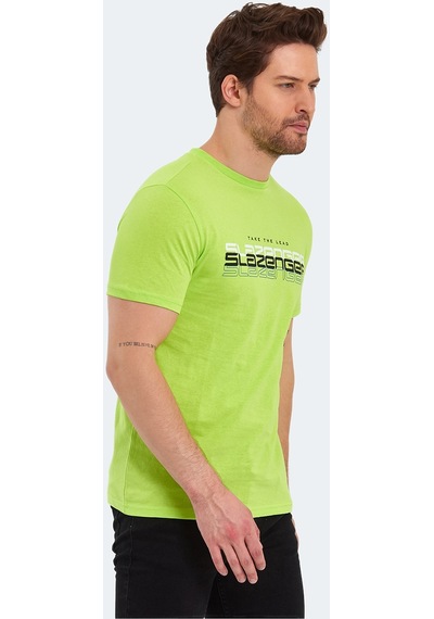 Slazenger PALLU I Erkek  Limon Tişört