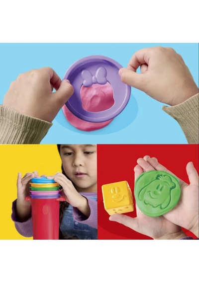 Junior Happy Mickey Mouse Oyun Hamuru Seti Kırmızı