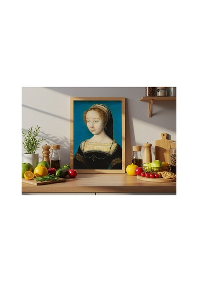 Klasik Sanat Corneille De Lyon Bir Kadının Portresi Çerçevesiz Poster 21x30 Cm A4 Tablo Klasik Sanat