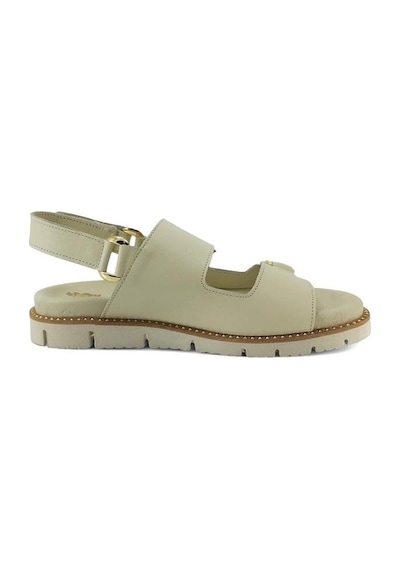 Venüs 25440013 Günlük Hakiki Deri Bayan Sandalet-bej Bej