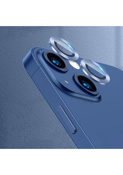 Lexroo İphone 13 Mini Kamera Lens Koruyucu - Mor