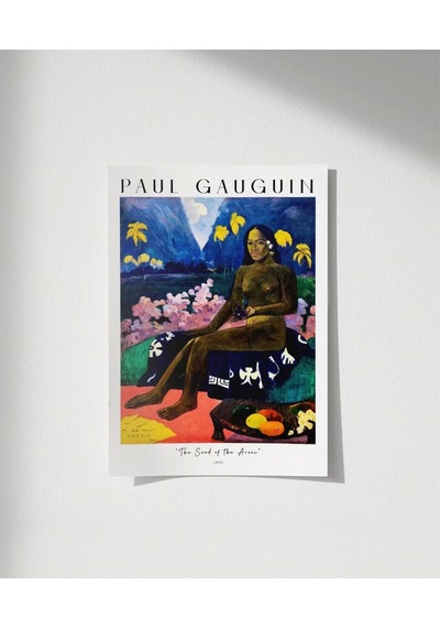 Çerçevesiz Poster Paul Gaugin Areoi Tohumu