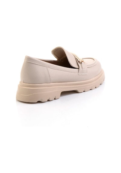 Bambi Bej Kadın Loafer Ayakkabı K01179828109 Bej