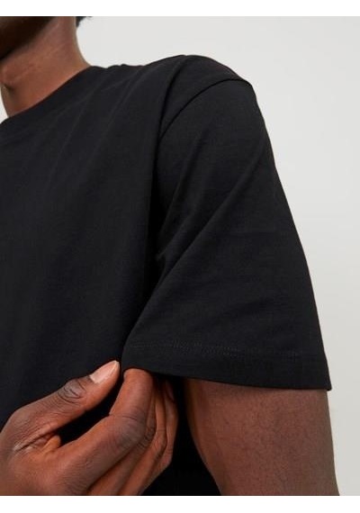 Jack & Jones Jjebradley Tee Ss O-neck Noos Black-black Siyah
