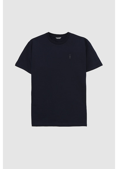 Twn Slim Fit Lacivert Baskılı T-shirt 4ec14ort12025 Lacivert