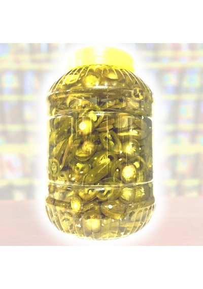 Çubuk Tadım Turşuları Dilimli Jalapeno Biber Turşusu 5 KG