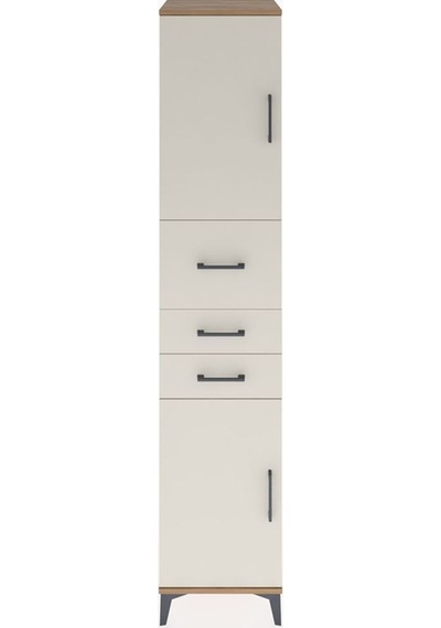 Hyperion Dolap 3 Raflı 3 Çekmeceli 2 Kapaklı 44x44x221 Çam-aytaşı Atlas Çam