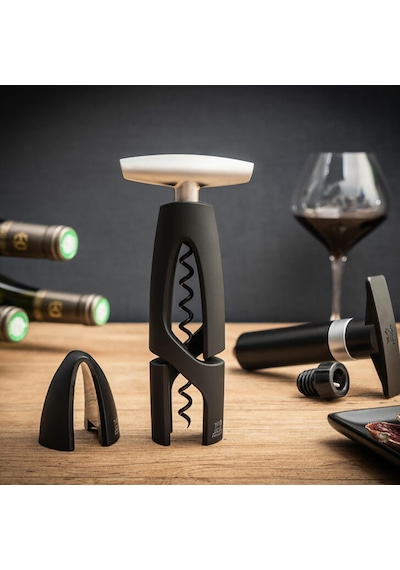 Peugeot Altar Siyah Folyo Kesicili Tirbuşon 17 Cm Çok Renkli
