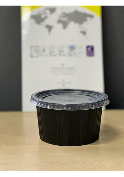 Plastik Federli Çorba Kasesi Kap + Kapak 600'lü