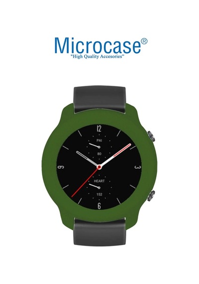 Microcase Amazfit Gtr 2 47Mm Önü Açık Tasarım Silikon Kılıf