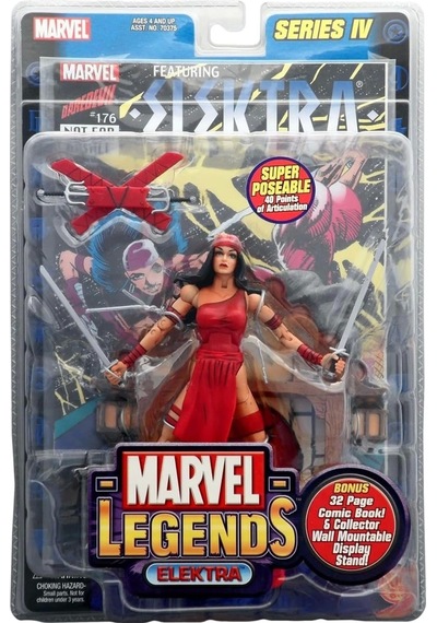 Marvel Legends Elektra - 15 Cm