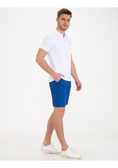 Pierre Cardin Erkek Saks Şort / Bermuda 50233249-vr045 Saks