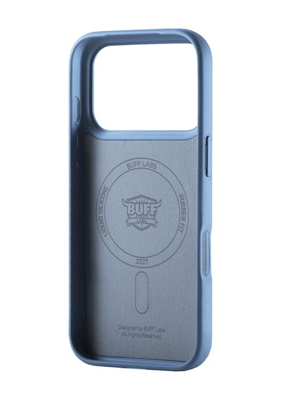 Buff Apple iPhone Uyumlu 18 Pro /17 Pro Magsafe Rubber Fit Kılıf Blue Mavi