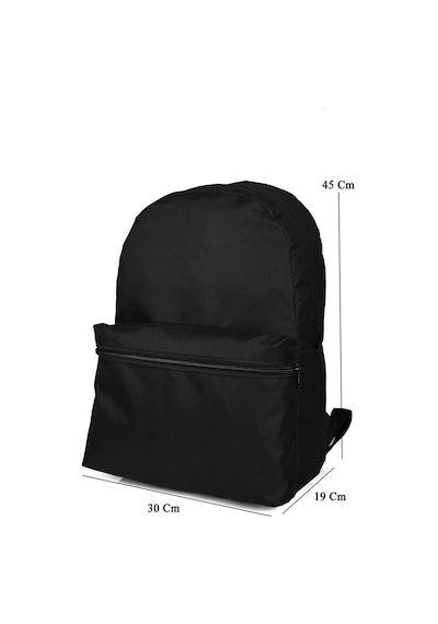 Wander Unisex Siyah Su Geçirmez Günlük Sırt Çantası Siyah