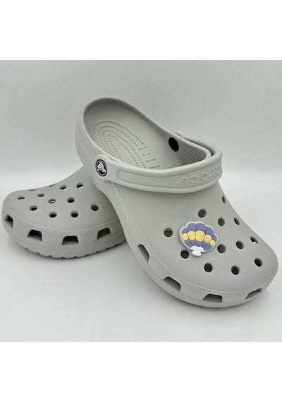 Crocs Terlik Süsü Ve Aksesuarı , Çanta Süsü Jibbitz Deniz Kabuğu Midye 05 Görsel Figür Aksesuar Sarı-mint-lila Crocs Terlik Süsü Ve Aksesuarı , Çanta Süsü Jibbitz Deniz Kabuğu Midye 05 Görsel Figür Aksesuar Sarı-mint-lila