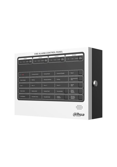 Dahua Hy-c102 4-bölge Yangın Alarm Sistemi 2x12v 5a Akü+ethernet Port
