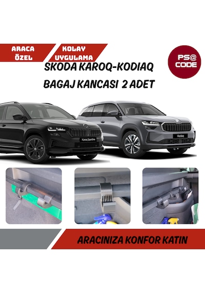 Skoda Karoq-kodiaq Bagaj Kancası -2 Adet -
