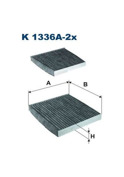 FILTRON K1336A-2X Klima Filitresi ( BMW F25-F26 Karbonlu ) K1336A2X (WH644217)