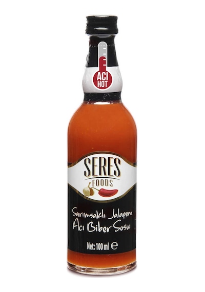 Seres Foods Sarımsaklı Jalapeno Acı Biber Sosu Cam 100 ML