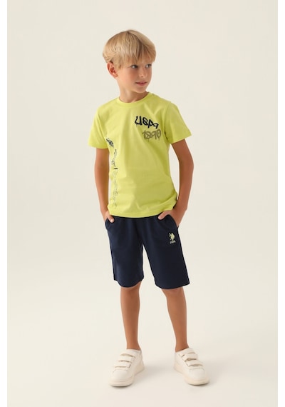 U.S. Polo Assn. Lisanslı Clothing Yeşil Erkek Çocuk Bermuda Takım 5274-43116 Fıstık Yeşili U.S. Polo Assn. Lisanslı Clothing Yeşil Erkek Çocuk Bermuda Takım 5274-43116 Fıstık Yeşili