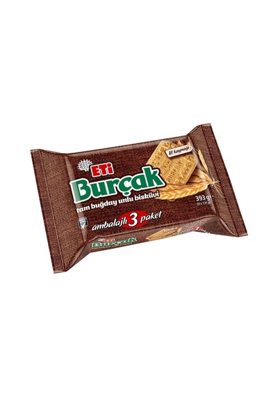 Burçak Bisküvi 393 Gr 3x131 Gr X 5 Paket