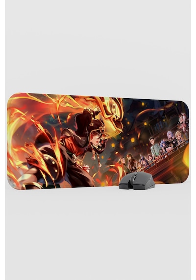 Gaming Genshin Impact Anime Gacha V1 - 70x30 Xl Gaming Mouse Pad Fare Altlığı