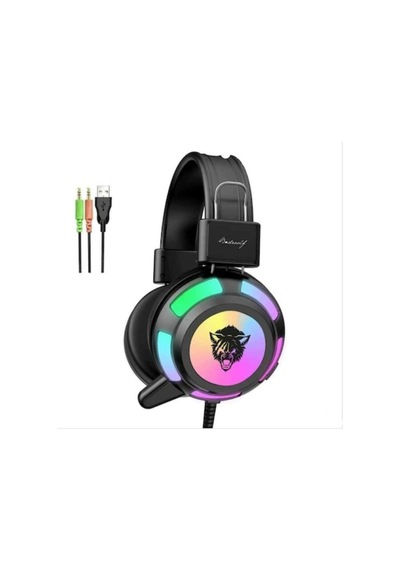 Blupple V8 Mikrofonlu RGB Oyuncu Kulaklığı